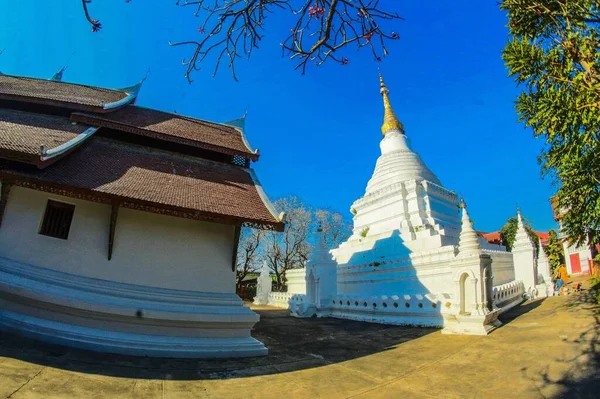 Wat Phra Kaeo Don Tao Lampang Thailand Travel — Foto Stock
