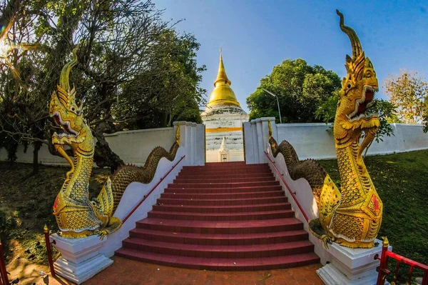 Wat Phra Kaeo Don Tao Lampang Tailândia Travel — Fotografia de Stock