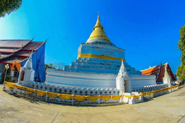 Wat Phra Kaeo Don Tao Lampang Thailand Travel — 图库照片