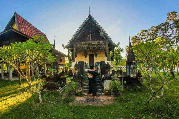 Wat Nong Muen Que Construir Roi Tailandia Provincia —  Fotos de Stock