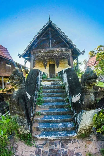 Wat Nong Muen Als Gebäude Der Provinz Roi Thailand — Stockfoto