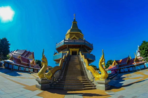 Architecture Temple Bouddhiste Sri Ubon Thaïlande — Photo