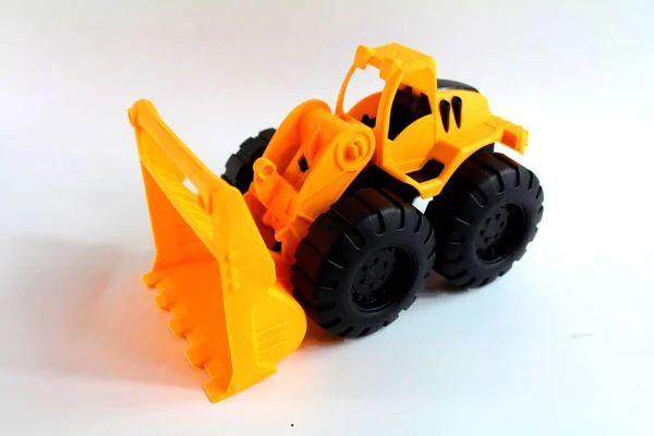Speelgoed Heavy Crawler Speelgoed Bulldozer — Stockfoto
