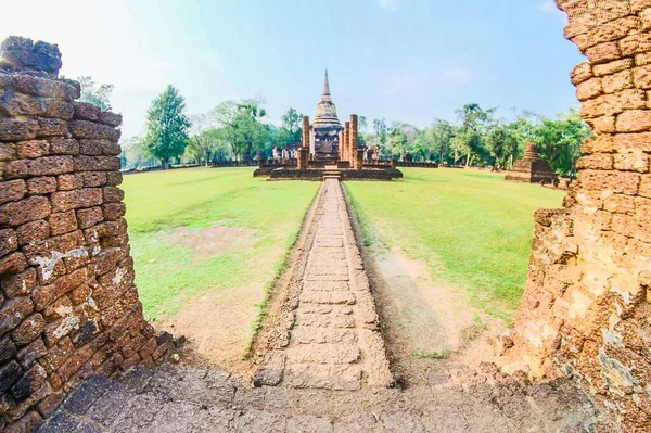 Satchanalai Historyczny Park Sukhothai Tajlandia — Zdjęcie stockowe