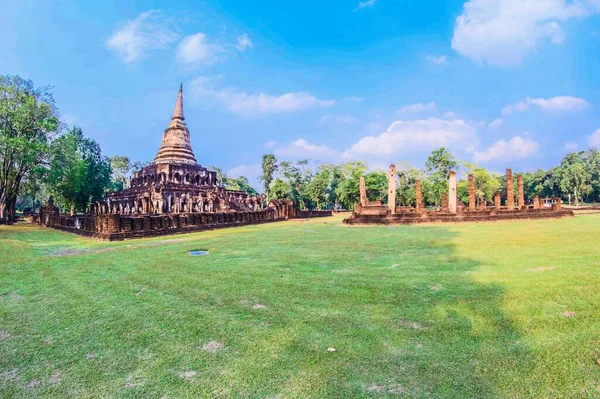 Satchanalai Történelmi Park Sukhothai Thaiföld — Stock Fotó