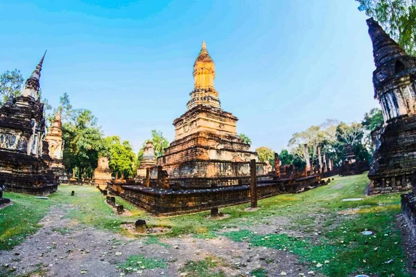 Satchanalai Historical Park Sukhothai Tailândia — Fotografia de Stock