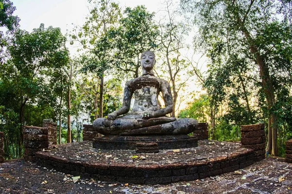 Satchanalai Tarih Parkı Sukhothai Tayland — Stok fotoğraf