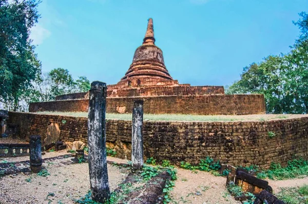 Satchanalai Historical Park Sukhothai Thailand — стокове фото