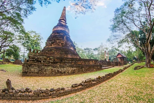 Satchanalai Historical Park Sukhothai Thailand — стокове фото