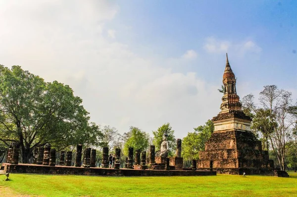 Sukhothai Historical Park Sukhothai Province Thailand — стокове фото