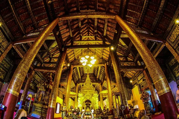 Wat Chiangmai Stad Thailand — Stockfoto