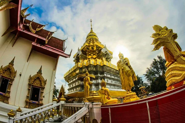 Wat Chiangmai Ciudad Tailandia — Foto de Stock