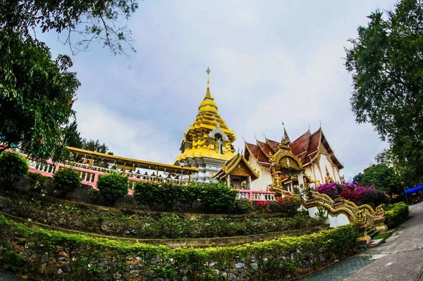 Wat Chiangmai City Thailand — Stock Photo, Image