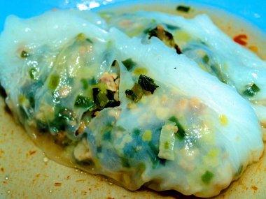 Pak Mo Thai yemeği.