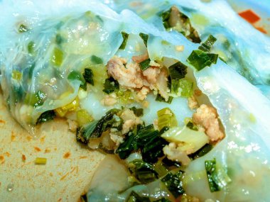 Pak Mo Thai yemeği.