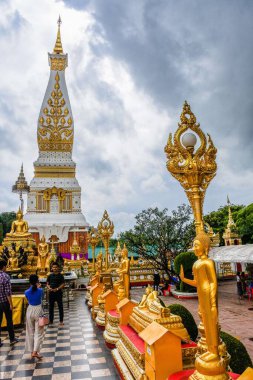 Tayland Nakhonphanom vilayetinde tapınak wat
