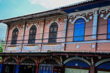 Baan şarkı söyle Tayland 'ın eski kasabasında