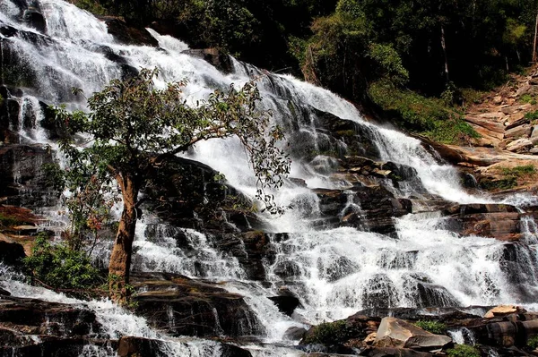 Maeya Şelalesi Chiangmai, Tayland 
