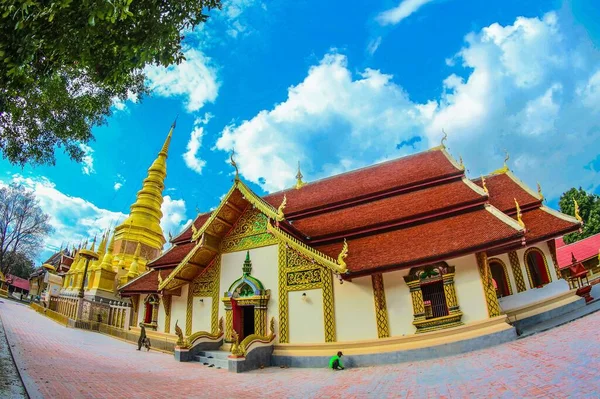 Wat Phra Lamphun Tayland — Stok fotoğraf