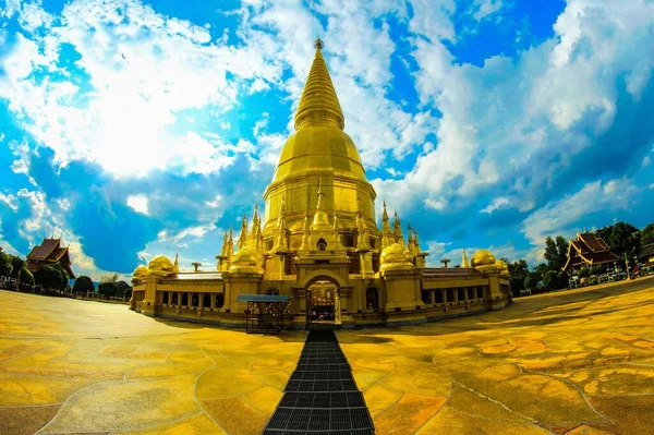 Wat Phra Lamphun Thailandia — Foto Stock