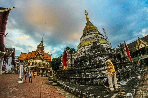 Wat Chiangmai Thailand — Stockfoto