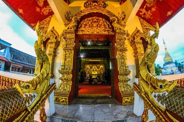 Wat Chiangmai Tailândia — Fotografia de Stock