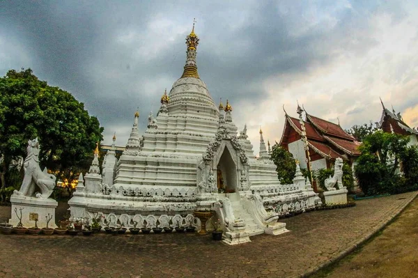 Wat Chiangmai Tailandia — Foto de Stock