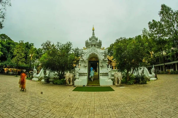 Wat Chiangmai Thaïlande — Photo