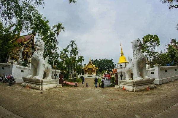 Wat Chiangmai Tailandia — Foto de Stock