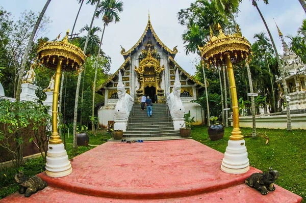 Wat Chiangmai Thailandia — Foto Stock