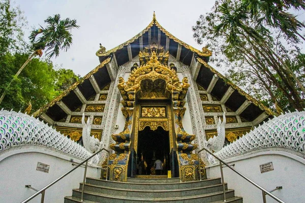 Wat Chiangmai Thaiföld — Stock Fotó