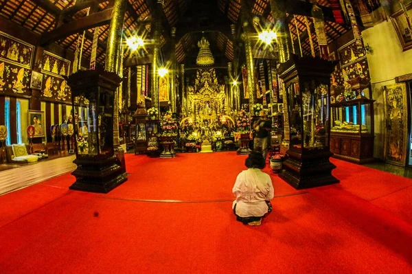 Wat Chiangmai Tailandia — Foto de Stock