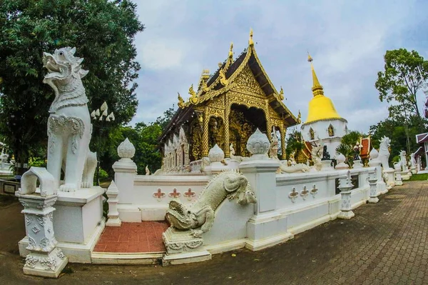 Wat Chiangmai Tailândia — Fotografia de Stock