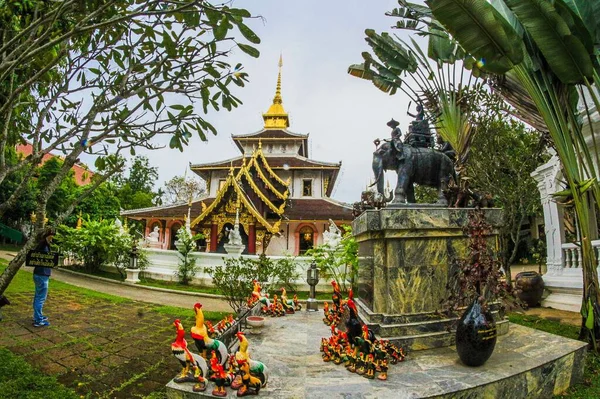Wat Chiangmai Thailand — Stock Photo, Image