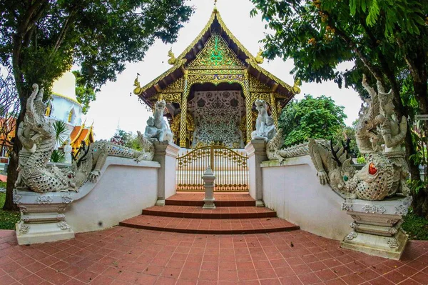 Wat Chiangmai Thailandia — Foto Stock