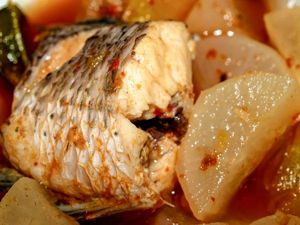 スープ魚 タイ料理 — ストック写真