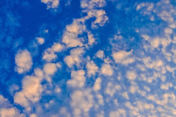 Himmel Med Moln Enkel Bakgrund — Stockfoto