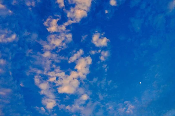 Cielo Con Nubes Fondo Simple — Foto de Stock
