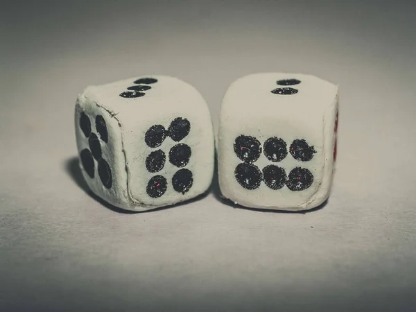 Dice Simple Background — Stock Photo, Image