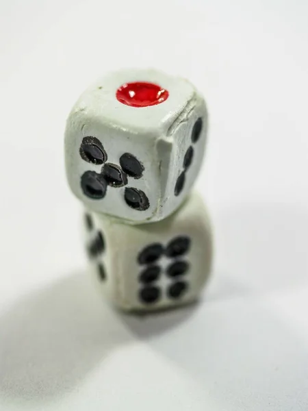 Dice Simple Background — Stock Photo, Image