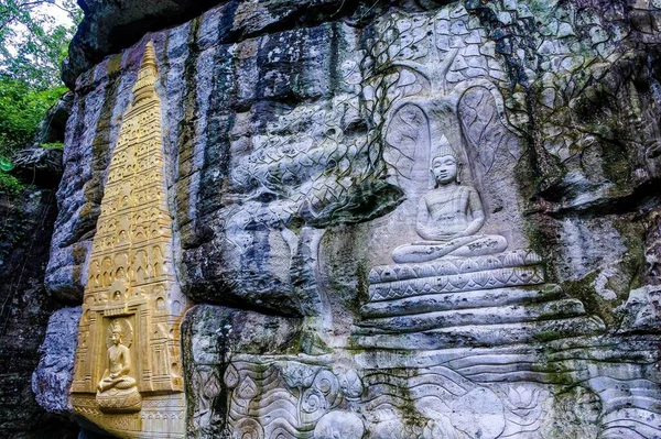 Tempel Wat Der Provinz Nakhonphanom Thailand — Stockfoto
