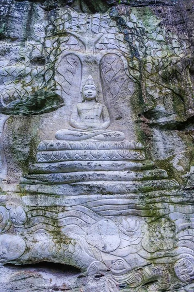 Temple Wat Provincii Nakhonphanom Thajsko — Stock fotografie