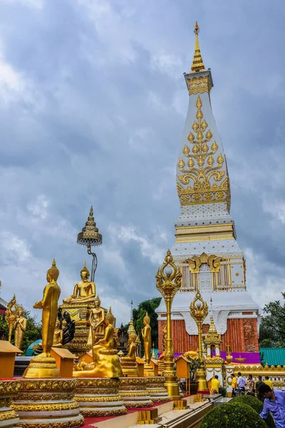 Temple Wat Itt Nakhonphanom Tartomány Thaiföld — Stock Fotó