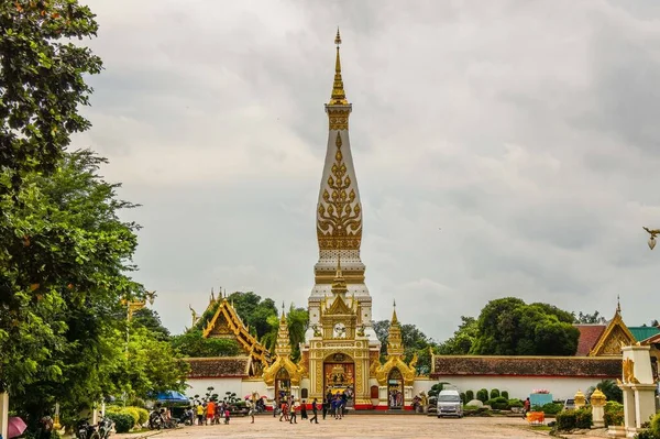 Tempel Wat Der Provinz Nakhonphanom Thailand — Stockfoto