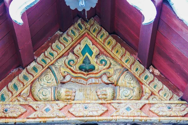 Thai Chedi Phra Anon Wat Mahathat Felle Yasothon Thailand — стоковое фото