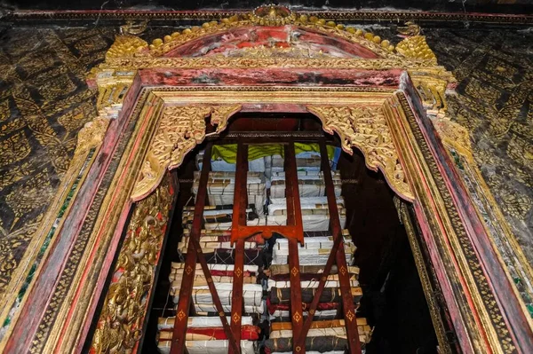 Thai Chedi Phra Anon Wat Mahathat Temple Yasothon Ταϊλάνδη — Φωτογραφία Αρχείου