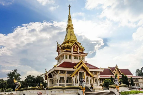 Wat Samakkhi Tham Yasothon Thailand — Stockfoto