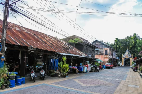 Baan Sing Tha Stare Miasto Yasothon Tajlandia — Zdjęcie stockowe