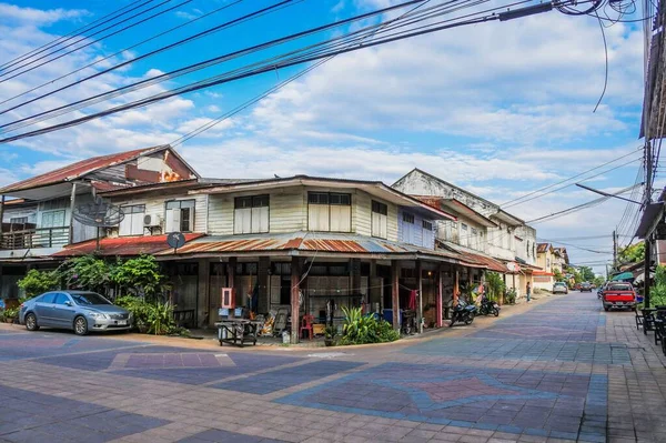 Baan Sing Tha Old Town Yasothon Thailand — стоковое фото