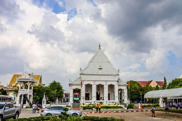 Wat Supattanaram Templo Supattanaram Ubonratchathani Tailandia — Foto de Stock